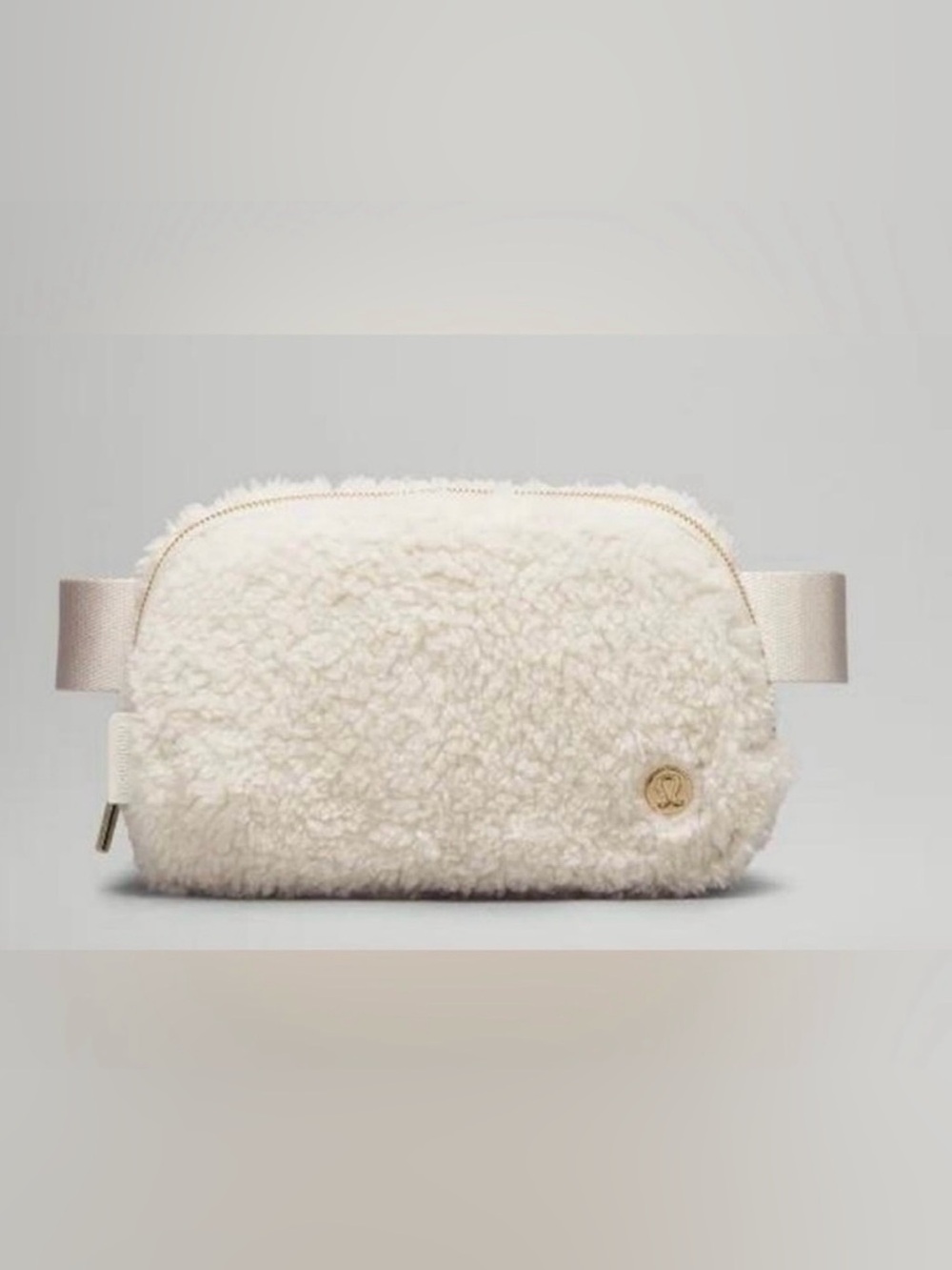 Lululemon Cream Belt Bag
